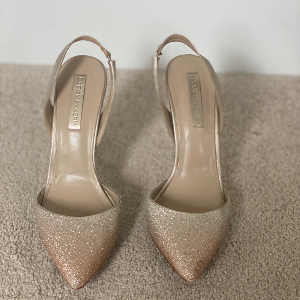 BCBG hidden platform heels